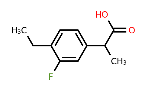 1806394-04-6 | 4-Ethyl-3-fluorophenylpropanoic acid