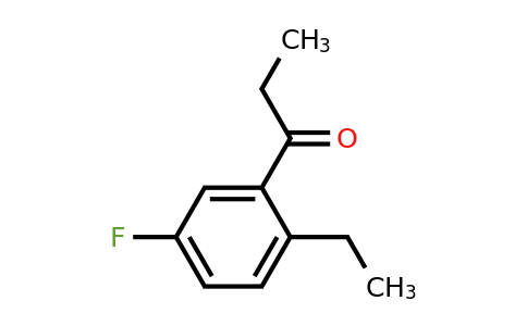 1806394-33-1 | 1-(2-Ethyl-5-fluorophenyl)propan-1-one