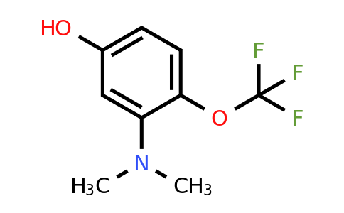 1806394-41-1 | 3-Dimethylamino-4-(trifluoromethoxy)phenol