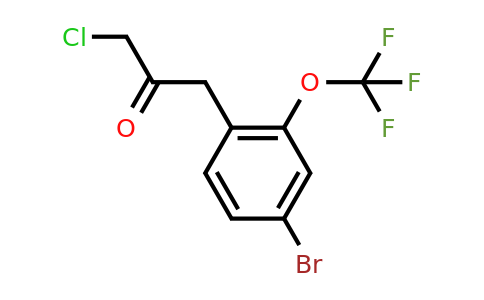 1806394-79-5 | 1-(4-Bromo-2-(trifluoromethoxy)phenyl)-3-chloropropan-2-one