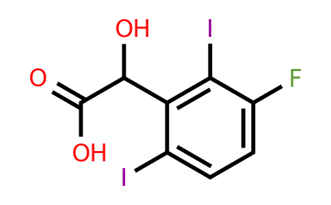 1806395-11-8 | 2,6-Diiodo-3-fluoromandelic acid