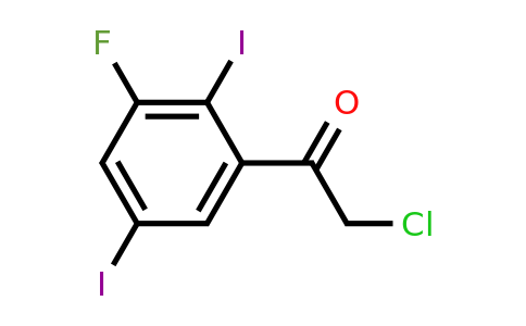 1806395-66-3 | 2',5'-Diiodo-3'-fluorophenacyl chloride