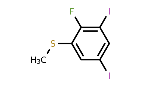 1806396-11-1 | 3,5-Diiodo-2-fluorothioanisole