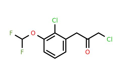 1806396-45-1 | 1-Chloro-3-(2-chloro-3-(difluoromethoxy)phenyl)propan-2-one