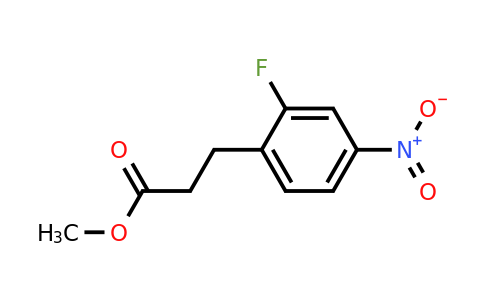 1806397-69-2 | Methyl 2-fluoro-4-nitrophenylpropanoate