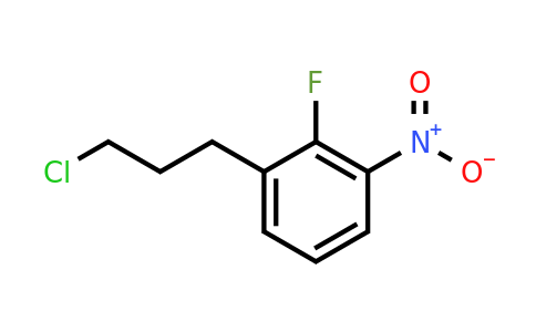 1806397-75-0 | 1-(3-Chloropropyl)-2-fluoro-3-nitrobenzene
