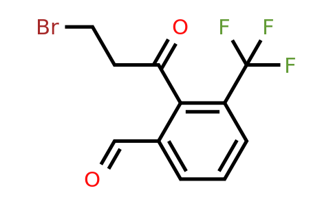 1806398-41-3 | 2-(3-Bromopropanoyl)-3-(trifluoromethyl)benzaldehyde