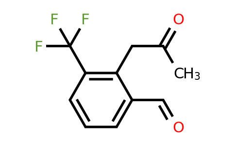 1806398-58-2 | 2-(2-Oxopropyl)-3-(trifluoromethyl)benzaldehyde