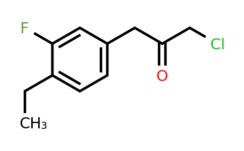 1806399-49-4 | 1-Chloro-3-(4-ethyl-3-fluorophenyl)propan-2-one