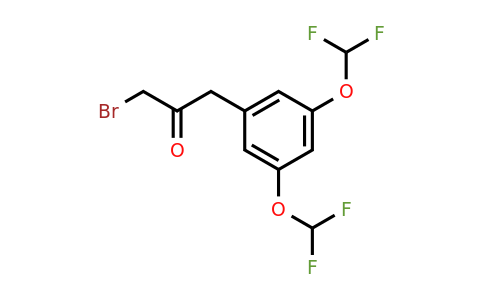 1806400-10-1 | 1-(3,5-Bis(difluoromethoxy)phenyl)-3-bromopropan-2-one
