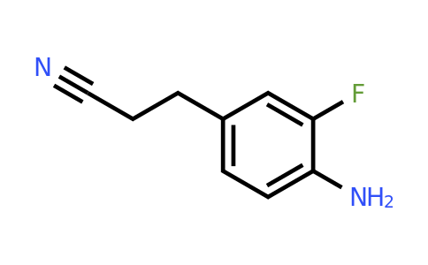 1806400-24-7 | 4-Amino-3-fluorophenylpropanenitrile