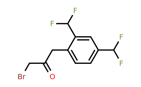 1806400-31-6 | 1-(2,4-Bis(difluoromethyl)phenyl)-3-bromopropan-2-one