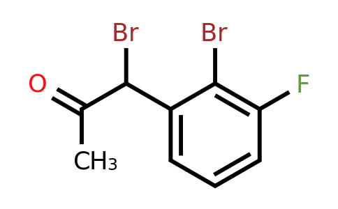 1806402-07-2 | 1-Bromo-1-(2-bromo-3-fluorophenyl)propan-2-one
