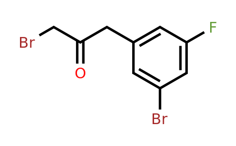 1806402-16-3 | 1-Bromo-3-(3-bromo-5-fluorophenyl)propan-2-one