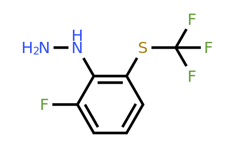 1806402-51-6 | 1-(2-Fluoro-6-(trifluoromethylthio)phenyl)hydrazine