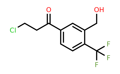 1806403-43-9 | 5-(3-Chloropropanoyl)-2-(trifluoromethyl)benzylalcohol