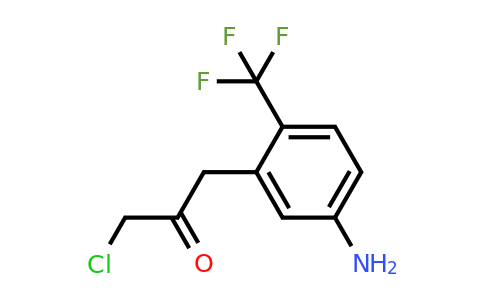 1806403-77-9 | 1-(5-Amino-2-(trifluoromethyl)phenyl)-3-chloropropan-2-one