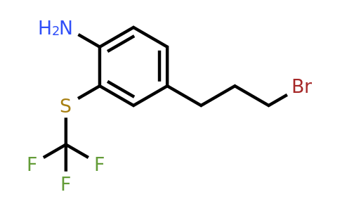 1806404-09-0 | 4-(3-Bromopropyl)-2-(trifluoromethylthio)aniline