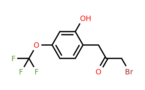 1806404-95-4 | 2-(3-Bromo-2-oxopropyl)-5-(trifluoromethoxy)phenol