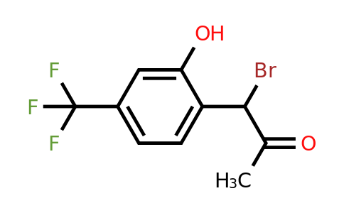 1806405-45-7 | 2-(1-Bromo-2-oxopropyl)-5-(trifluoromethyl)phenol