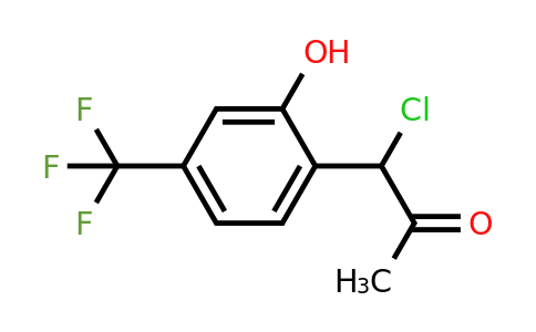1806405-83-3 | 2-(1-Chloro-2-oxopropyl)-5-(trifluoromethyl)phenol