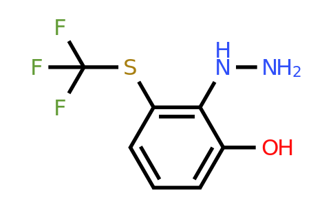 1806406-15-4 | 2-Hydrazinyl-3-(trifluoromethylthio)phenol