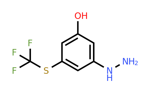 1806406-24-5 | 3-Hydrazinyl-5-(trifluoromethylthio)phenol
