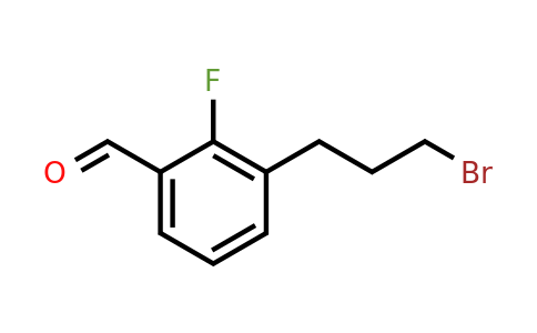 1806406-40-5 | 3-(3-Bromopropyl)-2-fluorobenzaldehyde