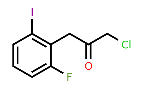 1806408-06-9 | 1-Chloro-3-(2-fluoro-6-iodophenyl)propan-2-one