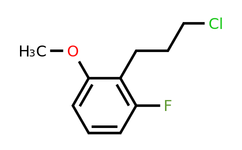 1806408-74-1 | 2-(3-Chloropropyl)-3-fluoroanisole