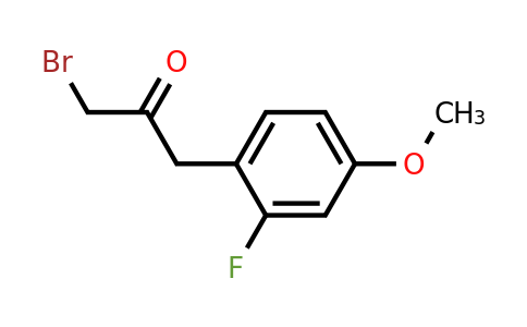 1806408-81-0 | 1-Bromo-3-(2-fluoro-4-methoxyphenyl)propan-2-one