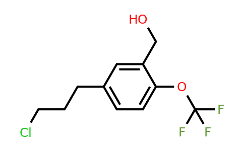 1806409-95-9 | 5-(3-Chloropropyl)-2-(trifluoromethoxy)benzylalcohol