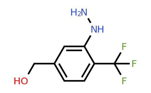 1806410-23-0 | 3-Hydrazinyl-4-(trifluoromethyl)benzylalcohol