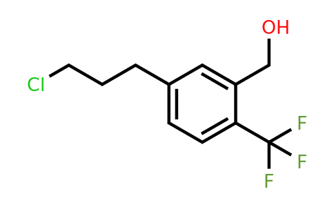 1806410-46-7 | 5-(3-Chloropropyl)-2-(trifluoromethyl)benzylalcohol