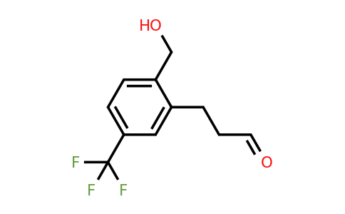1806410-49-0 | 2-(3-Oxopropyl)-4-(trifluoromethyl)benzylalcohol