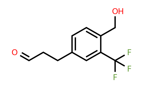 1806410-53-6 | 4-(3-Oxopropyl)-2-(trifluoromethyl)benzylalcohol