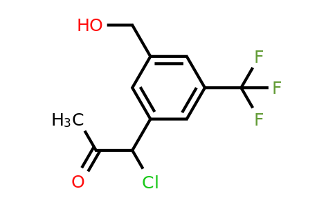 1806410-87-6 | 3-(1-Chloro-2-oxopropyl)-5-(trifluoromethyl)benzylalcohol