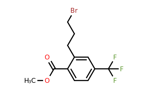 1806412-52-1 | Methyl 2-(3-bromopropyl)-4-(trifluoromethyl)benzoate