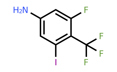 1806412-79-2 | 3-Fluoro-5-iodo-4-(trifluoromethyl)aniline