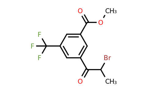 1806412-82-7 | Methyl 3-(2-bromopropanoyl)-5-(trifluoromethyl)benzoate