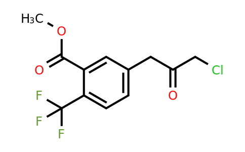 1806413-18-2 | Methyl 5-(3-chloro-2-oxopropyl)-2-(trifluoromethyl)benzoate
