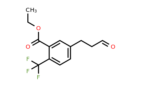 1806413-30-8 | Ethyl 5-(3-oxopropyl)-2-(trifluoromethyl)benzoate