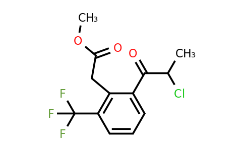 1806413-53-5 | Methyl 2-(2-chloropropanoyl)-6-(trifluoromethyl)phenylacetate