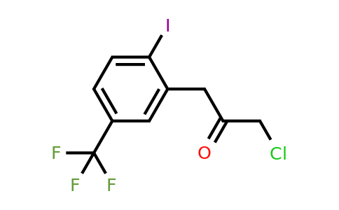 1806413-98-8 | 1-Chloro-3-(2-iodo-5-(trifluoromethyl)phenyl)propan-2-one
