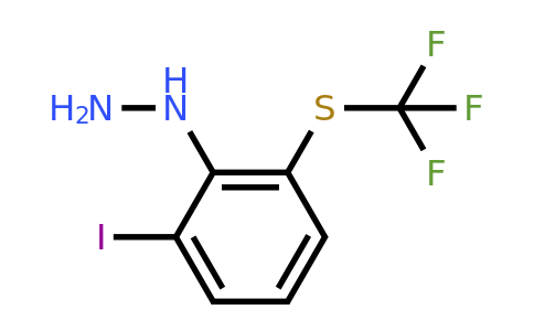 1806414-04-9 | 1-(2-Iodo-6-(trifluoromethylthio)phenyl)hydrazine