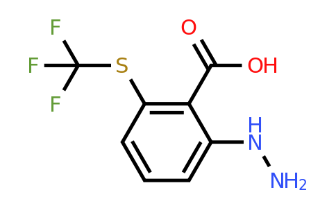 1806414-14-1 | 2-Hydrazinyl-6-(trifluoromethylthio)benzoic acid