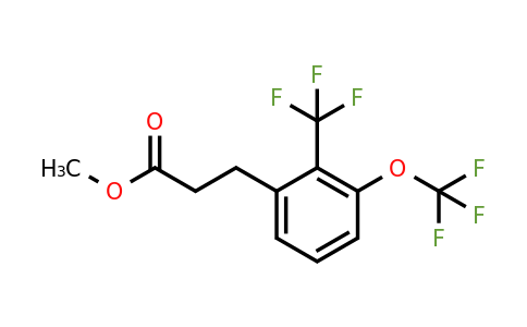 1806414-71-0 | Methyl 3-(3-(trifluoromethoxy)-2-(trifluoromethyl)phenyl)propanoate