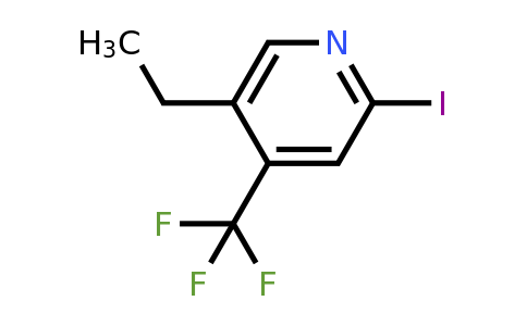 5-Ethyl-2-iodo-4-(trifluoromethyl)pyridine