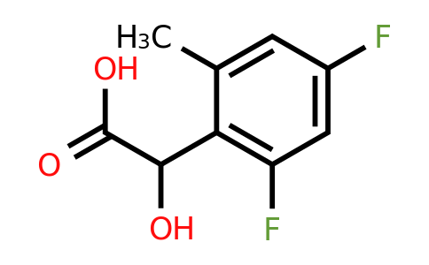 1806415-57-5 | 2,4-Difluoro-6-methylmandelic acid