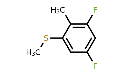 1806415-85-9 | 3,5-Difluoro-2-(methyl)thioanisole